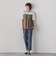 【WEB限定】“まるでデニム見え”裾スリットテーパードパンツ