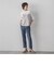 【WEB限定】“まるでデニム見え”裾スリットテーパードパンツ