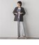 【極・名品パンツ】シェルタリングワイドパンツ