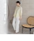 【WEB限定/+5cm丈長め】【極・名品パンツ】シェルタリングワイドパンツ