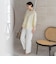 【WEB限定/+5cm丈長め】【極・名品パンツ】シェルタリングワイドパンツ