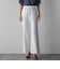【WEB限定/+5cm丈長め】【極・名品パンツ】シェルタリングワイドパンツ