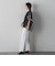 【WEB限定/+5cm丈長め】【極・名品パンツ】シェルタリングワイドパンツ