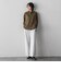 【WEB限定/+5cm丈長め】【極・名品パンツ】シェルタリングワイドパンツ