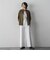【WEB限定/+5cm丈長め】【極・名品パンツ】シェルタリングワイドパンツ