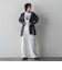 【WEB限定/+5cm丈長め】【極・名品パンツ】シェルタリングワイドパンツ