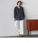 【WEB限定/+5cm丈長め】【極・名品パンツ】シェルタリングワイドパンツ