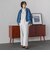 【WEB限定/+5cm丈長め】【極・名品パンツ】シェルタリングワイドパンツ