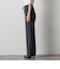 【WEB限定/+5cm丈長め】【極・名品パンツ】シェルタリングワイドパンツ