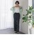 【WEB限定/+5cm丈長め】【極・名品パンツ】シェルタリングワイドパンツ