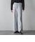 【WEB限定/+5cm丈長め】【極・名品パンツ】シェルタリングワイドパンツ