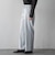 【WEB限定/+5cm丈長め】【極・名品パンツ】シェルタリングワイドパンツ