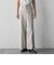 【WEB限定/+5cm丈長め】【極・名品パンツ】シェルタリングワイドパンツ