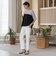 【WEB限定/+5cm丈長め】【極・名品パンツ】シェルタリングテーパードパンツ