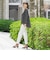 【WEB限定/+5cm丈長め】【極・名品パンツ】シェルタリングテーパードパンツ