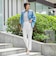 【WEB限定/+5cm丈長め】【極・名品パンツ】シェルタリングテーパードパンツ