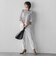 【WEB限定/+5cm丈長め】【極・名品パンツ】シェルタリングテーパードパンツ