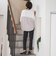 【WEB限定/+5cm丈長め】【極・名品パンツ】シェルタリングテーパードパンツ