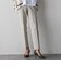 【WEB限定/+5cm丈長め】【極・名品パンツ】シェルタリングテーパードパンツ