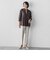 【WEB限定/+5cm丈長め】【極・名品パンツ】シェルタリングテーパードパンツ