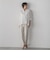 【WEB限定/+5cm丈長め】【極・名品パンツ】シェルタリングテーパードパンツ