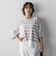 【WEB限定】”涼感”ボーダーニット