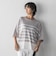 【WEB限定】”涼感”ボーダーニット