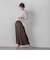 【WEB限定】”涼感”ボーダーニット