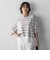【WEB限定】”涼感”ボーダーニット