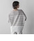 【WEB限定】”涼感”ボーダーニット