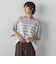 【WEB限定】”涼感”ボーダーニット