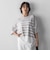 【WEB限定】”涼感”ボーダーニット