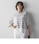 【WEB限定】”涼感”ボーダーニット