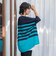 【WEB限定】”涼感”ボーダーニット