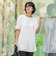 【WEB限定/大きいサイズ】”細身パンツも怖くない”Tシャツチュニック
