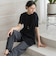 【WEB限定/大きいサイズ】”細身パンツも怖くない”Tシャツチュニック