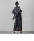 【SETUP対応】リネンライクシアーボイルワイドパンツ