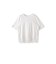 裾レース切り替えTシャツ