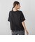裾レース切り替えTシャツ