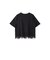 裾レース切り替えTシャツ