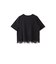 裾レース切り替えTシャツ