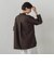 【SETUP対応】”Light & Soft Suede”スェードシャツ