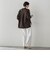 【SETUP対応】”Light & Soft Suede”スェードシャツ