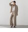【SETUP対応】”Light & Soft Suede”スェードシャツ