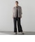 【SETUP対応】”Light & Soft Suede” ワイドパンツ