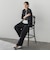 【SETUP対応】”Light & Soft Suede” ワイドパンツ