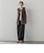 【SETUP対応】”Light & Soft Suede” ワイドパンツ