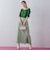 【秋のムードがたっぷり】ツィードフリンジスリットナロースカート《洗濯機で洗える》