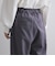 ツイルチノカーブパンツ≪洗濯機で洗える≫
