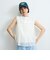 オーガンジービスチェドッキングトップス≪手洗い可能≫